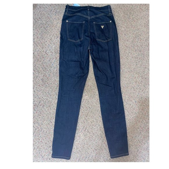 Guess High Rise Dark Jeans size 27 - Picture 3 of 4